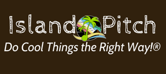 Island Pitch Logo for Disability Pride Month on the Footer